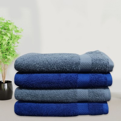 Prezzo Cotton 450 GSM Hand Towel Set(Pack of 4)