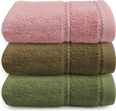 HOUSE OF TERRY Cotton 400 GSM Hand Towel Set(Pack of 3)
