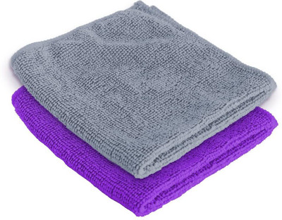 KUBER INDUSTRIES Microfiber 400 GSM Face Towel(Pack of 2)