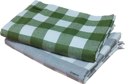 G Fabrics Cotton 300 GSM Bath, Beach, Face, Hair, Hand, Sport Towel Set(Pack of 2)