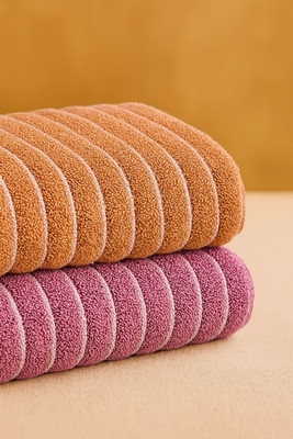 Friendora Terry Cotton 400 GSM Bath, Hair, Face, Hand, Sport, Beach Towel Set(Pack of 2)