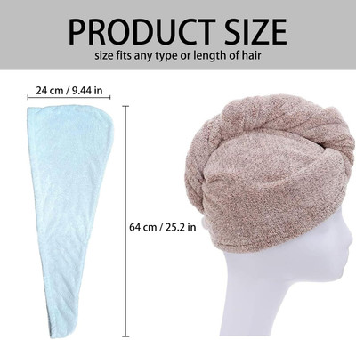 Suprix Cotton, Microfiber 400 GSM Hair, Beach, Bath, Sport Towel