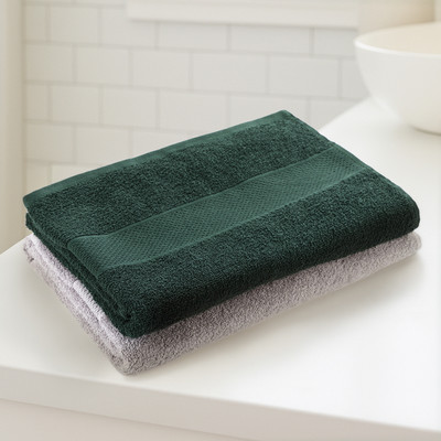 Nebula Cotton 400 GSM Bath Towel Set(Pack of 2)