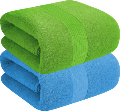 HOUSE OF TERRY Cotton 500 GSM Bath Towel(Pack of 2)