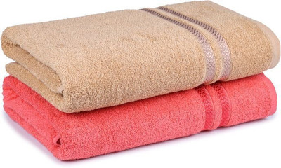 CASA LINO BY CHIRIPAL Terry Cotton 380 GSM Bath Towel(Pack of 2)