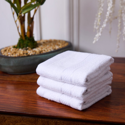 Bamboo Soul Bamboo 550 GSM Face Towel Set(Pack of 3)
