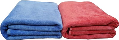 ZEDFIBER Microfiber 420 GSM Sport, Beach, Face, Hand, Bath Towel Set(Pack of 2)