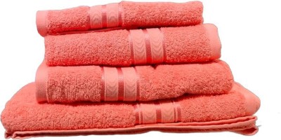 TRIDENT Terry Cotton 180 GSM Bath Towel Set