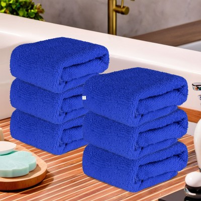 HOMESTIC Microfiber 250 GSM Face Towel(Pack of 6)