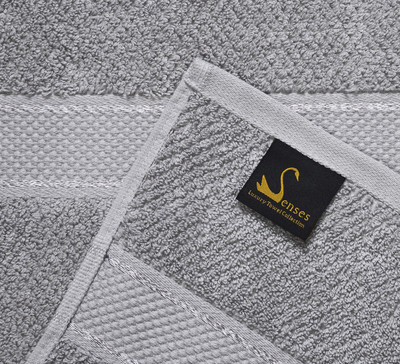 Senses Cotton 550 GSM Bath Towel Set(Pack of 6)