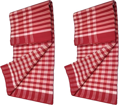 Rinas Bdn Cotton 150 GSM Bath, Beach, Face Gamcha(Pack of 2)