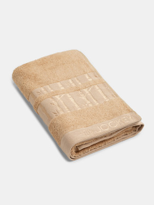 JOCKEY Cotton 600 GSM Bath Towel(Beige)