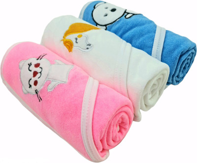 BRANDONN Microfiber 300 GSM Bath Towel Set(Pack of 3)