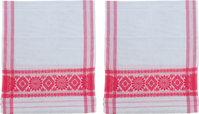 ASSAM GAMCHA Polycotton, Cotton 101 GSM Bath, Face, Hand, Sport Gamcha(Pack of 2)