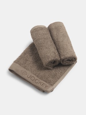 JOCKEY Cotton 600 GSM Face Towel Set(Pack of 3, Desert Taupe)