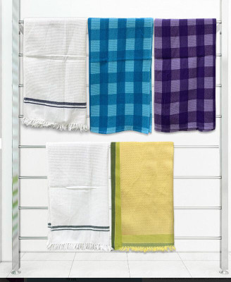 athom TRENDZ Cotton 200 GSM Bath Towel Set(Pack of 5)