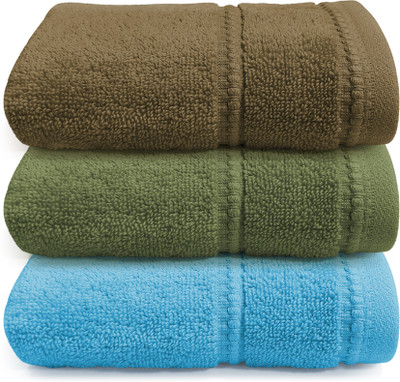 HOUSE OF TERRY Cotton 400 GSM Hand Towel Set(Pack of 3)