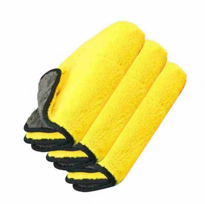 KRAZE ICROFIBER CLOTH D38 PO3 4 Yellow Cloth Napkins(3 Sheets)