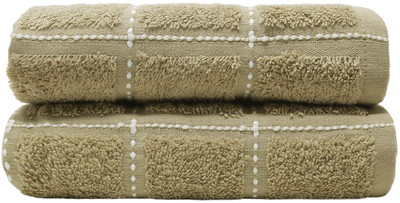 MYTRIDENT Cotton 400 GSM Hand Towel(Pack of 2)