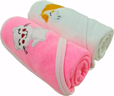 BRANDONN Microfiber 300 GSM Bath Towel Set(Pack of 2)