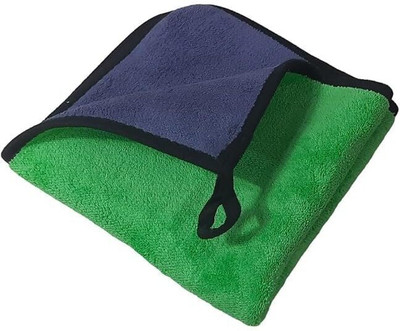 AM Creations Pack of 6 Lint Free Dual Sided Vehicle, Glass & floor Cleaning Cloth AM.1041 Wet and Dry Microfiber Cleaning Cloth(6 Units)