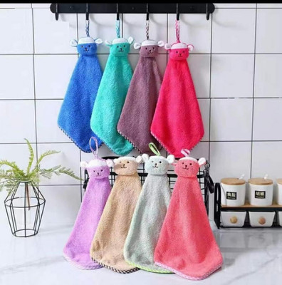 kitchDeco Microfiber 300 GSM Hand Towel Set(Pack of 2)