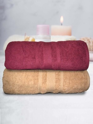 Athom Living Cotton 500 GSM Bath Towel Set(Pack of 2)