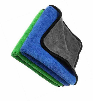 Dreamshop ICROFIBER CLOTH D8 PO2 6 Red, Yellow, Black, Grey Cloth Napkins(2 Sheets)