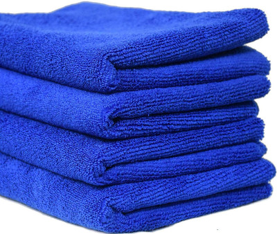 ZEDFIBER Microfiber Vehicle Washing  Cloth(Pack Of 4, 350 GSM)