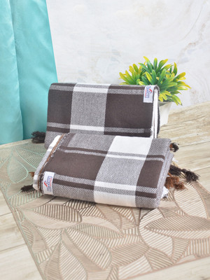 Fabinaliv Cotton 225 GSM Bath Towel Set(Pack of 2)