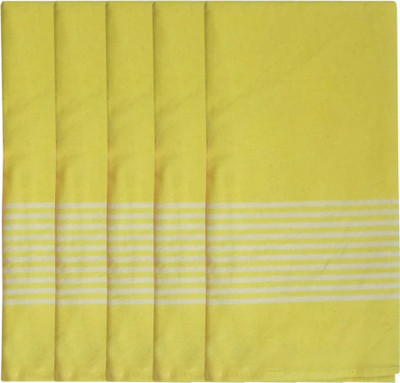 Jaipranav Cotton 280 GSM Bath Towel Set(Pack of 5)