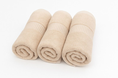 Dollar Bamboo 550 GSM Hand Towel(Pack of 3)