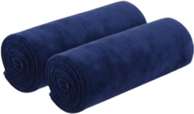 MAXOSHINE Microfiber 350 GSM Face, Hand, Sport Towel Set(Pack of 2)