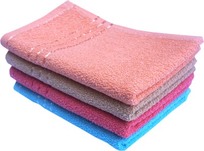 Space Fly Cotton 400 GSM Hand Towel Set(Pack of 4)