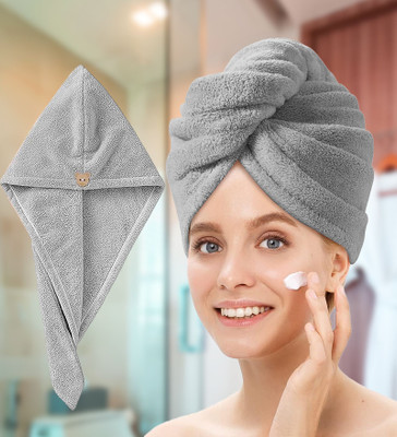 Sunvibe Microfiber 500 GSM Hair, Bath Towel(Pack of 2)