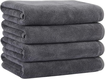 MAXOSHINE Microfiber 350 GSM Face, Sport, Hand Towel(Pack of 4)