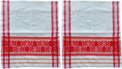 ASSAM GAMCHA Polycotton, Cotton 101 GSM Bath, Face, Hand, Sport Gamcha(Pack of 2)