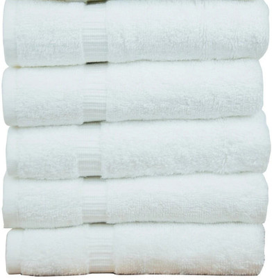 WebDealz Cotton 500 GSM Bath Towel(Pack of 5)