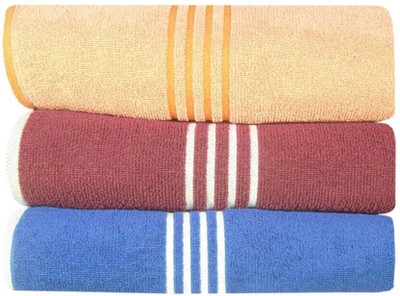 Domi Cotton 270 GSM Bath Towel Set(Pack of 3)