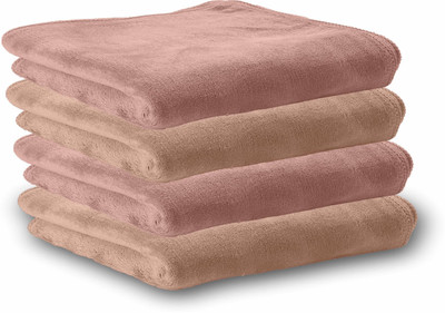 Housse Microfiber 450 GSM Hand Towel Set(Pack of 4)