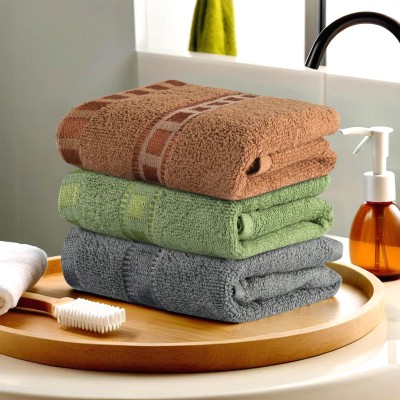 KUBER INDUSTRIES Cotton 250 GSM Face, Hand Towel Set(Pack of 3)