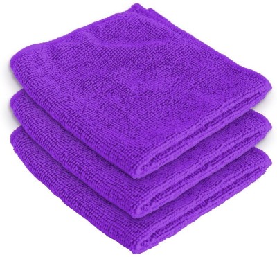 KUBER INDUSTRIES Microfiber 400 GSM Face Towel(Pack of 3)