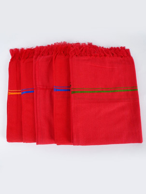 Ramraj Cotton Cotton 150 GSM Hand Towel Set(Pack of 5)