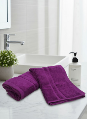 AtoZ Cotton 450 GSM Hand Towel Set(Pack of 2)