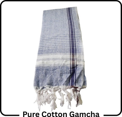 SHREEVISH Cotton 300 GSM Bath, Face, Hair, Hand Gamcha