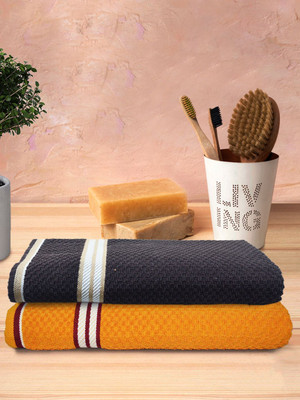 athom TRENDZ Cotton 400 GSM Bath Towel Set(Pack of 2)