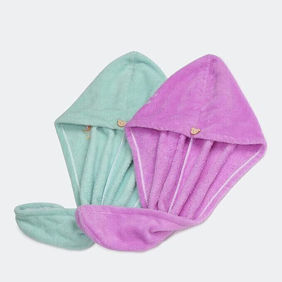 ABE Microfiber 500 GSM Hair, Beach, Face Towel(Pack of 2)