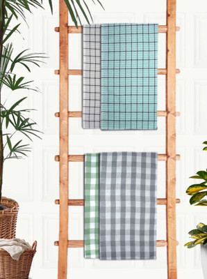 athom TRENDZ Cotton 215 GSM Bath Towel Set(Pack of 4)