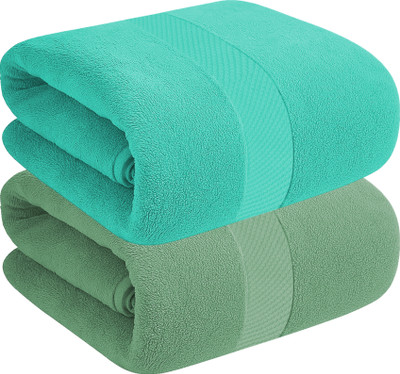 HOUSE OF TERRY Cotton 450 GSM Bath Towel(Pack of 2)