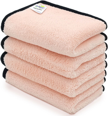 SOFTSPUN Microfiber 280 GSM Face Towel(Pack of 4)